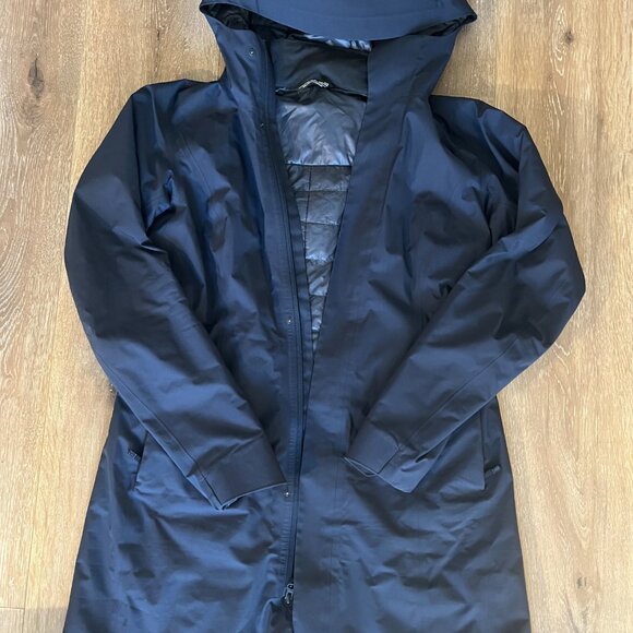 Arc'teryx Gore-tex Waterproof Durant Women's Coat - Medium, Navy - Picture 3 of 6